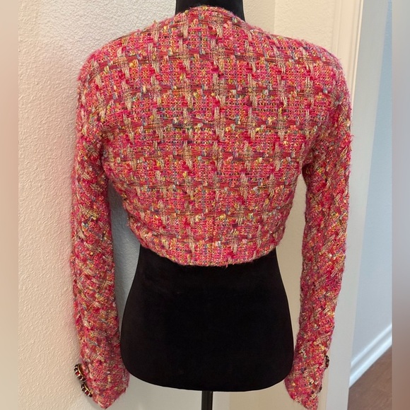 Betsey Johnson Inspired Homemade Crop Top Jacket - Picture 3 of 4